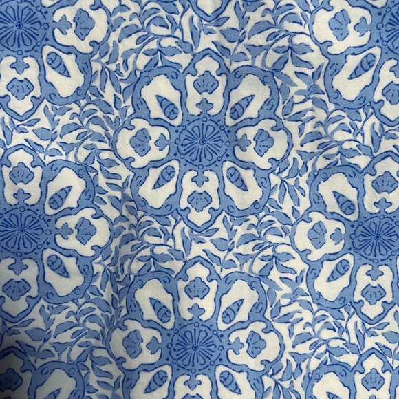 New Vineyard’s Vines Martha’s Vineyard Blue Hydrangea Off Shoulder Summer Dress - Picture 2 of 4